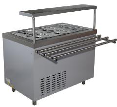 ПРИЛАВОК-ВИТРИНА ОХЛАЖДАЕМЫЙ ОТКРЫТЫЙ    ПВО-11/7