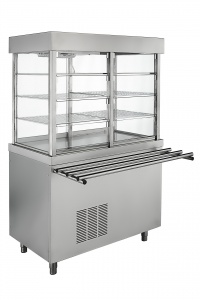 ПРИЛАВОК-ВИТРИНА ОХЛАЖДАЕМЫЙ ЗАКРЫТЫЙ ПВ-15/7Н